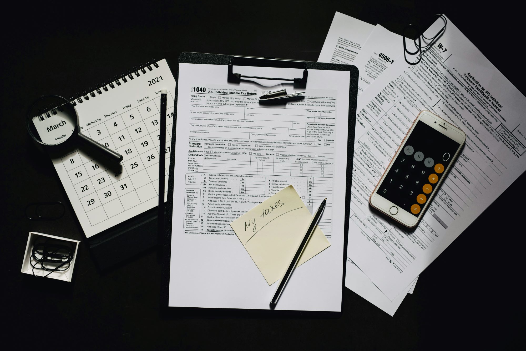 Tax forms