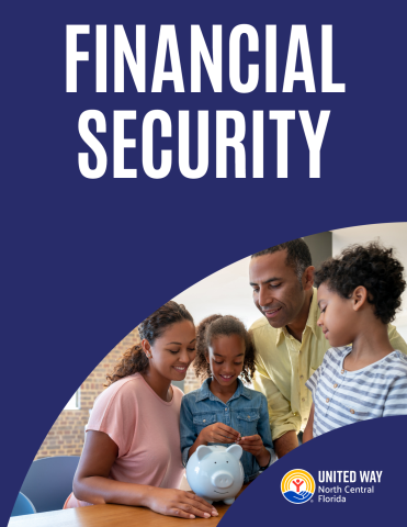 Photo of family putting money in a piggy bank